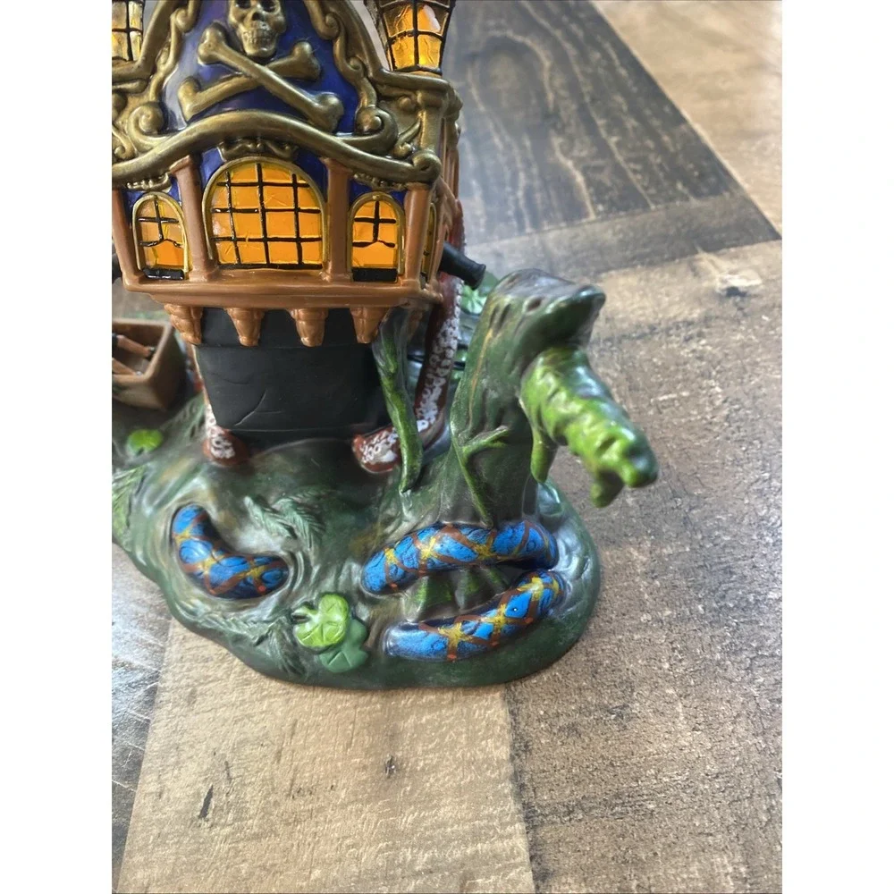 Dept 56 Pirate Ship of Sea Phantoms Halloween Village-Spooky Lights Vintage